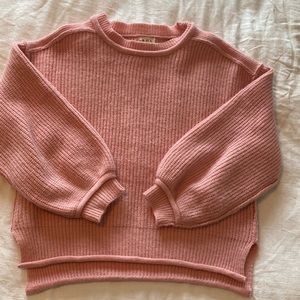 Pink POL knit sweater
